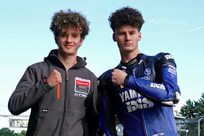 Jan und Ken Mohr (v.li.)