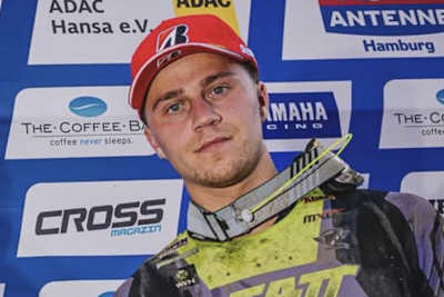 Richtig happy war van de Moosdijk auf dem Podium von Mölln nicht