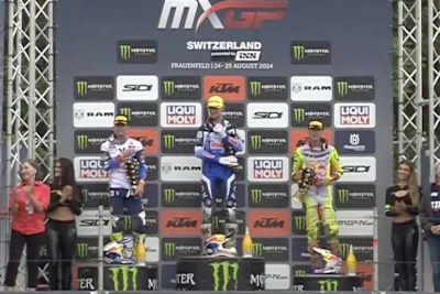 Kay de Wolf gewann in Frauenfeld vor Simon Längenfelder und Liam Everts