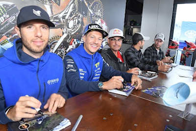 Dominique Aegerter beim Lauf der Motocross-WM 2024 in Frauenfeld