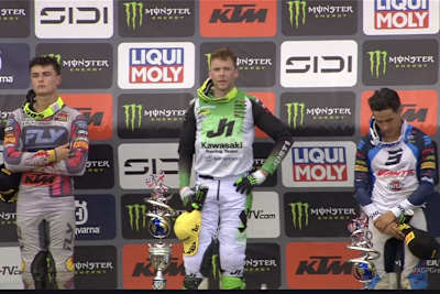 Romain Febvre gewann vor Lucas Coenen und Glenn Coldenhoff