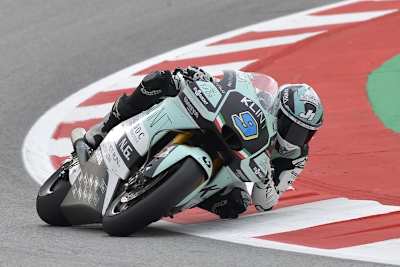 Forward-Pilot ist am Freitag der schnellste Moto2-Fahrer