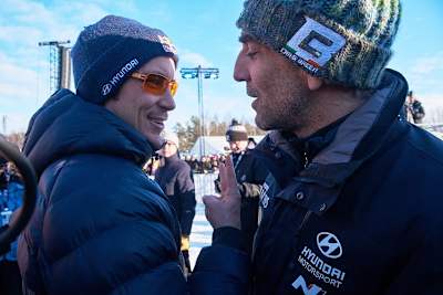 Thierry Neuville und Cyril Abiteboul