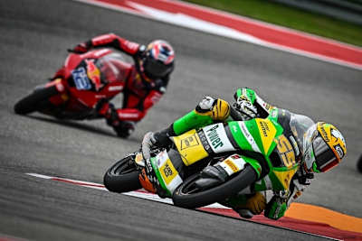 Noah Dettwiler rast in Austin in dei Punkte