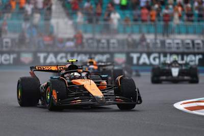 Lando Norris sicherte sich den Sieg im Miami-Sprint