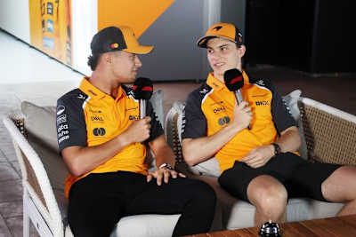 Lando Norris und Oscar Piastri kämpfen in diesem Jahr beide um den WM-Titel