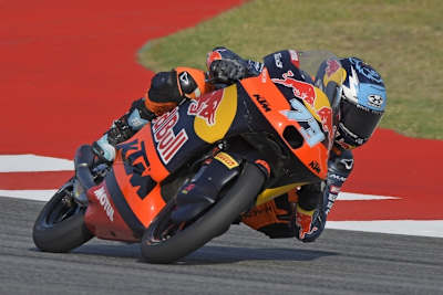 Etabliert sich an der Spitze: Tech3-Rookie Valentin Perrone