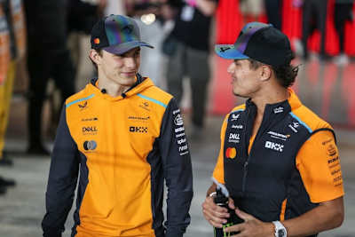 Oscar Piastri und Lando Norris