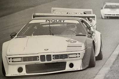 Später Triumph: Nelson Piquet entschied 1980 die Procar-Meisterschaft im BMW für sich