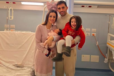 Michele Pirro mit seiner Familie