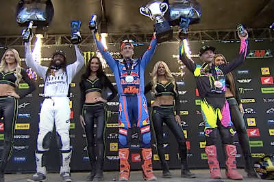 Chase Sexton gewann in Salt Lake City vor Malcolm Stewart und Justin Cooper