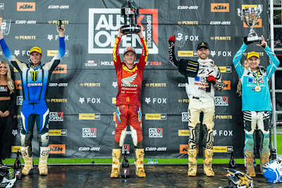 Hunter Lawrence gewann das Finale der Australian Open in Melbourne