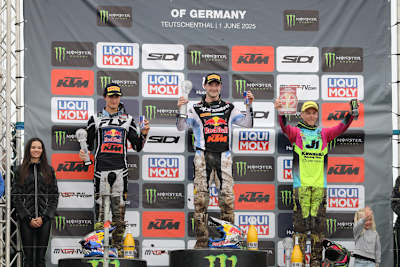 Jeffrey Herlings gewann vor Lucas Coenen und Romain Febvre