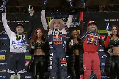 Aaron Plessinger gewann vor Cooper Webb und Justin Barcia