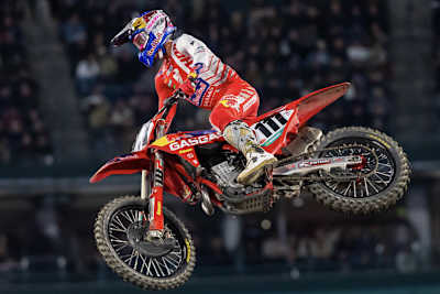 Jorge Prado beendete den Saisonauftakt in Anaheim auf Rang 13
