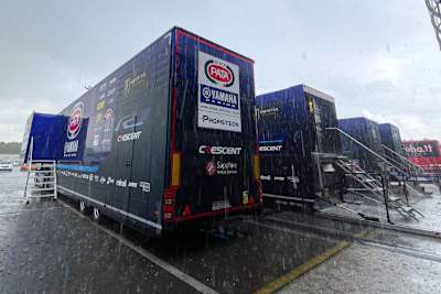 Es schüttete nur wenige Minuten – doch das reichte