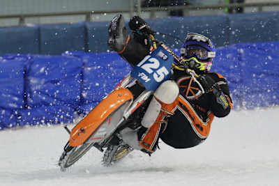 Sieger Sebastian Reitsma war in einem Vorlauf gestürzt