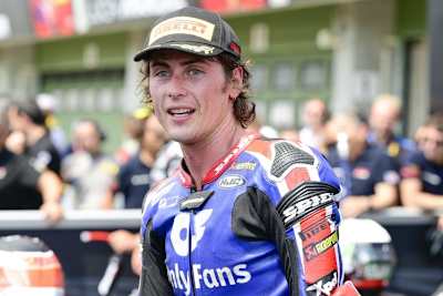 American-Racing-Pilot Joe Roberts war beim Moto2-Test in Le Mans der Schnellste