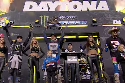 Ken Roczen siegt in Daytona vor Cooper Webb und Aaron Plessinger