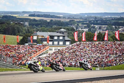 An diesem Wochenende findet das MotoGP-Spektakel auf dem Sachsenring statt