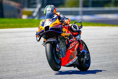 Dani Pedrosa am heutigen Dienstag bei der Arbeit in Spielberg