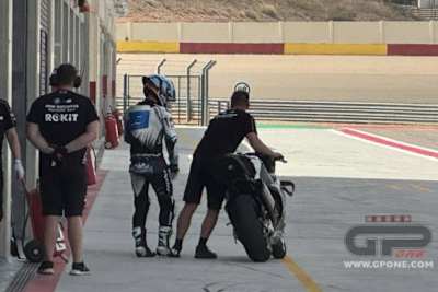 Marcel Schrötter hatte auch Glück