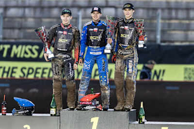 Die Top-3 in Malilla (v.l.): William Drejer, Wiktor Przyjemski und Kevin Malkiewicz