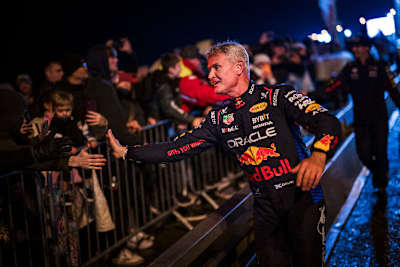 David Coulthard beim Red Bull Showrun in Galway