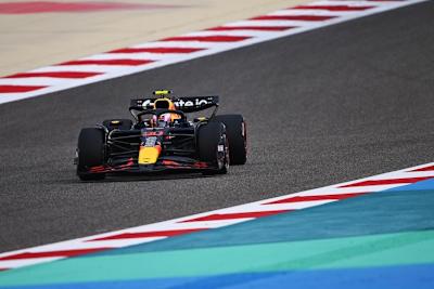 Liam Lawson beim Test in Bahrain