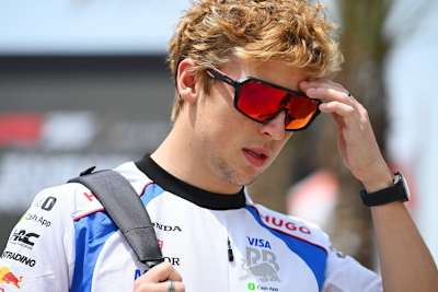 Liam Lawson fährt seit dem Japan-GP für die Racing Bulls