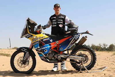 Justin Gerlach hat sich seriös auf die Rallye Dakar 2025 vorbereitet