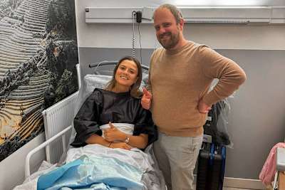 Emily Bondi verbrachte die Testtage im Krankenhaus