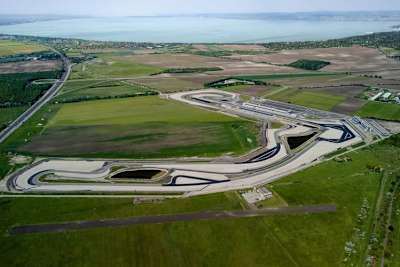 Der Balaton Park Circuit liegt direkt am Plattensee