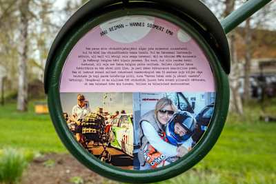 Hannes Soomer mit seiner Mutter