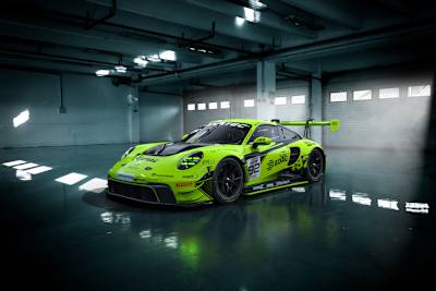 Porsche 911 GT3 R im Design von SSR Performance