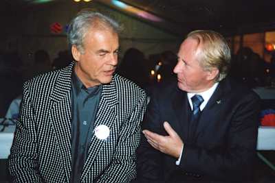 John Dodds (hier mit Gegner Dieter Braun), 1943 – 2024.