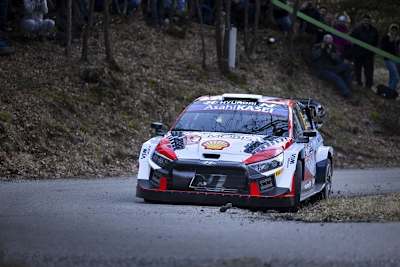 Ott Tänak setzte erste Duftnote 2024