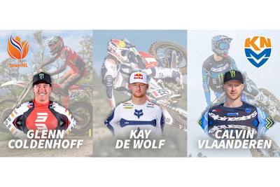 Das Team Niederlande mit Glenn Coldenhoff, Kay de Wolf und Calvin Vlaanderen