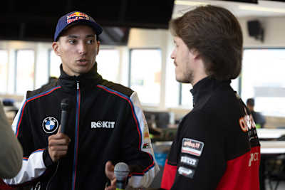 Toprak Razgatlioglu (li.) und Nicolo Bulega