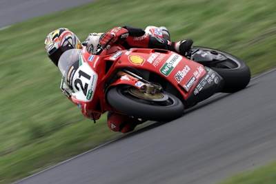 Cameron Swain (li.) und sein Mentor Troy Corser