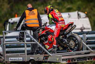 Kaputt: Tulovics Ducati