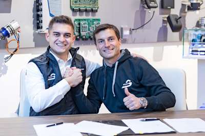 Kevin Arnold und Bruno Spengler (v.l.n.r.)