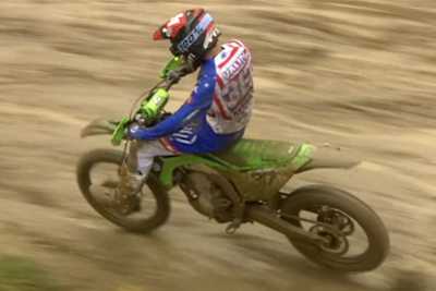 Mathis Valin gewann das Qualifikationsrennen in Loket