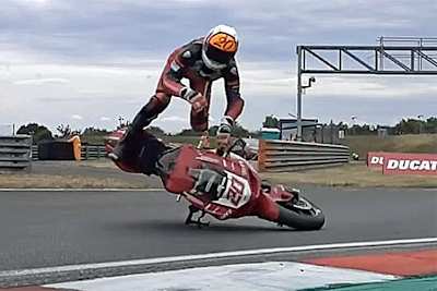 Ab geht die Post bei Melvin van der Voort