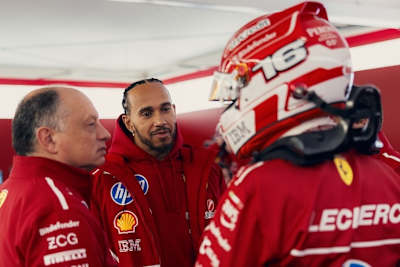 Ferrari-Teamchef Fred Vasseur ist überzeugt: Lewis Hamilton und Charles Leclerc​ sind die perfekte Fahrer-Kombination