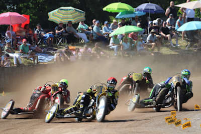 Favoriten und Lokalmatadore: Markus Venus und Markus Eibl