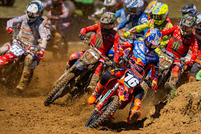 Tom Vialle lag im ersten Lauf vorne