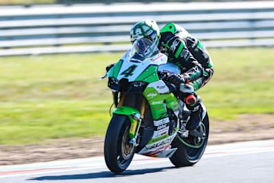 Martin Vugrinec ist einer von zwei Kawasaki-Piloten