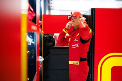 Ferrari-Werksfahrer Nicklas Nielsen