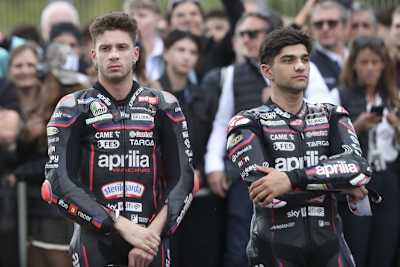 Aprilia-Teamkollegen: Marco Bezzecchi und Jorge Martin